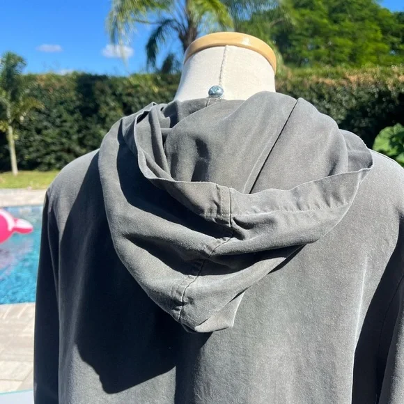 Madison Studio army green/ charcoal Hooded Jacket - Picture 8 of 12